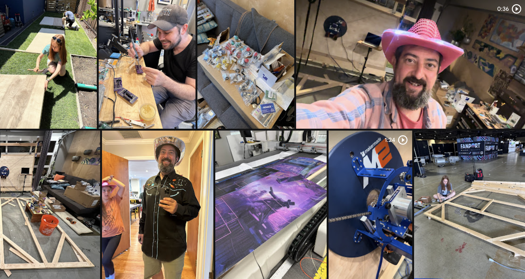 The Giant Equipment team and build process